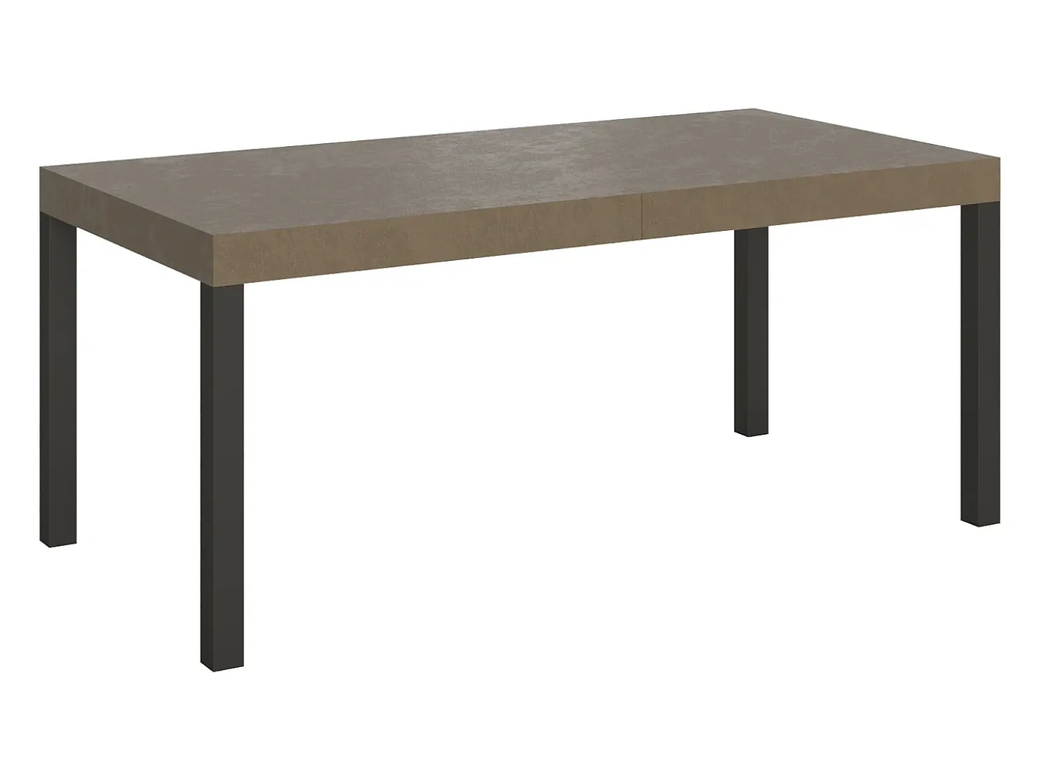 Mesa extensible 180/440x90 cm Everyday gris paloma patas antracita