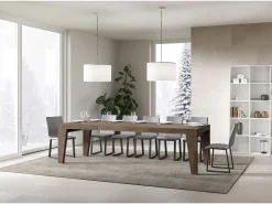 Mesa extensible 90x180/440 cm Naxy Premium Nogal