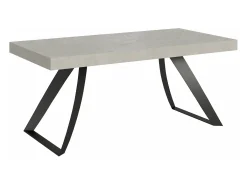 Mesa extensible 90x200/460 cm Proxy Cachemira estructura Antracita