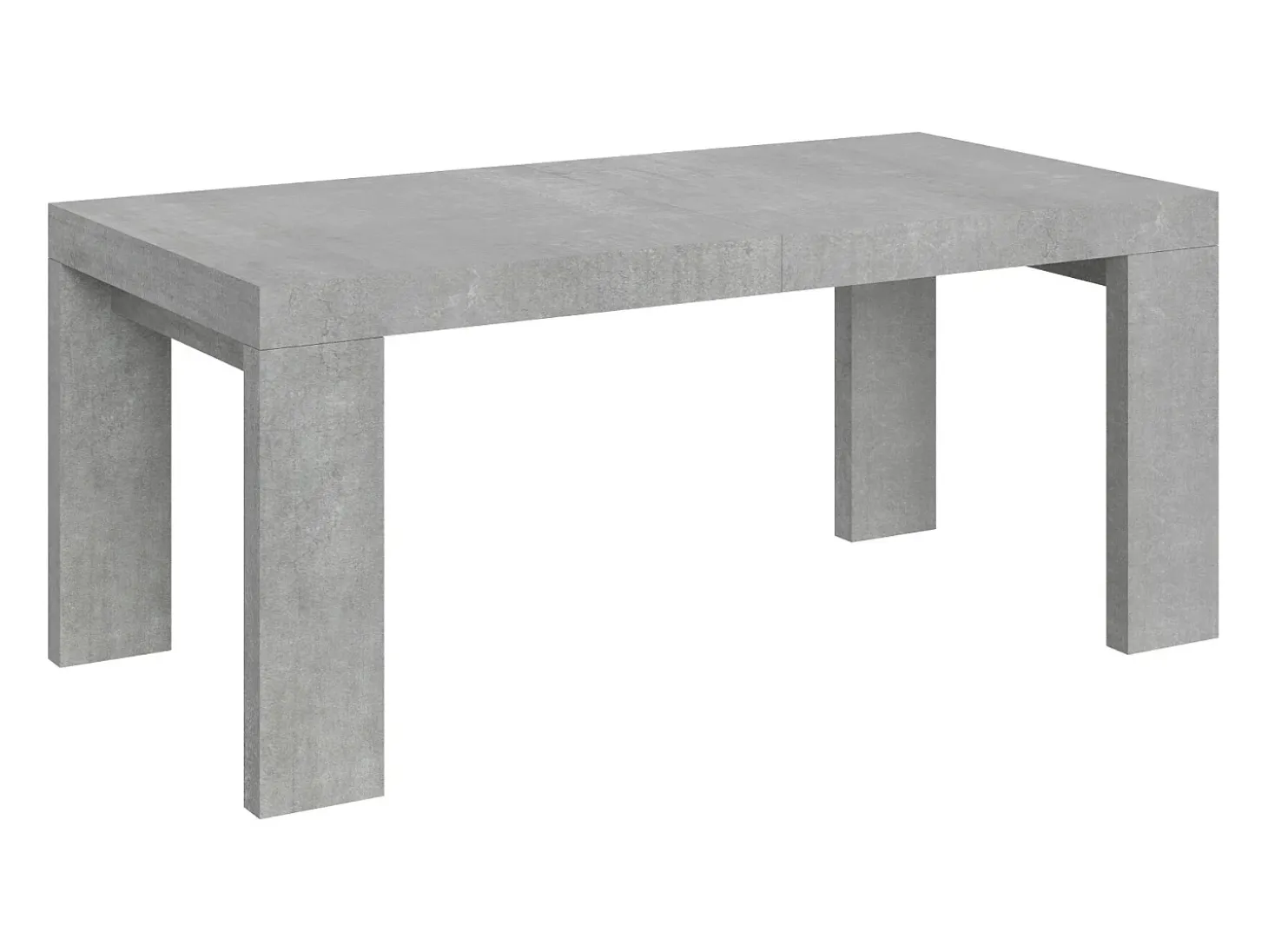 Mesa extensible 180/440x90 cm Roxell cemento