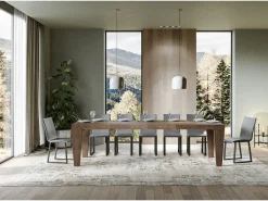Mesa extensible 90x200/304 cm Spimbo Premium Nogal