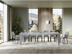 Mesa extensible 90x180/440 cm Spimbo Premium Cemento