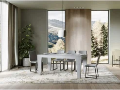Mesa extensible 90x180/440 cm Spimbo Premium Cemento
