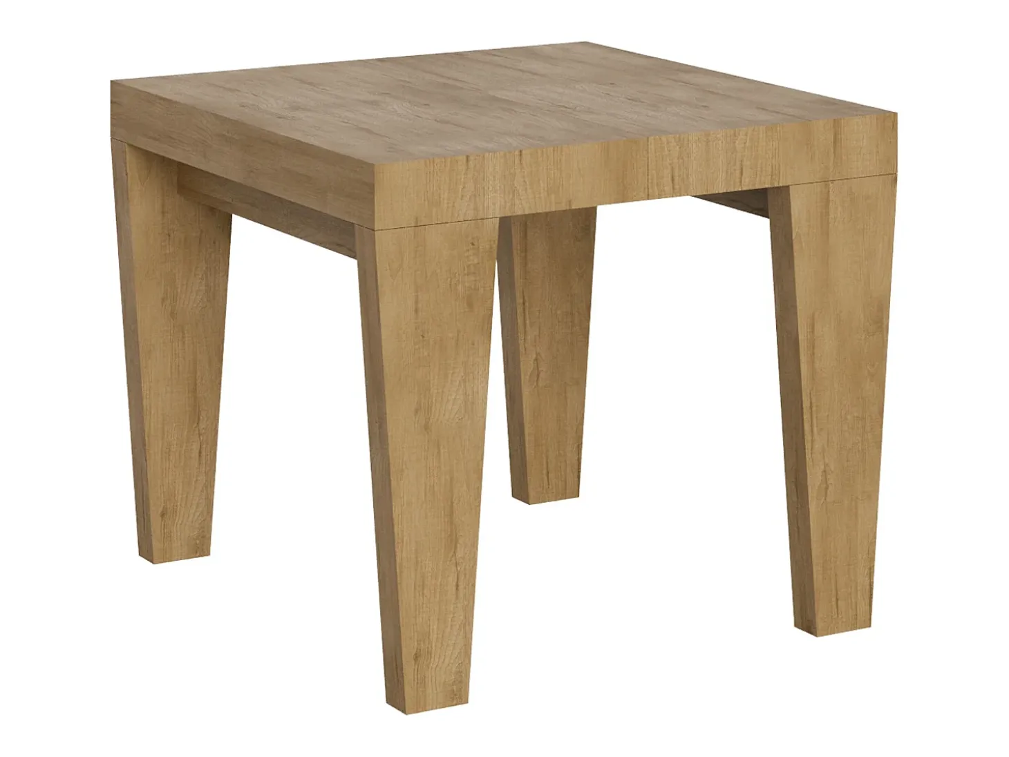 Mesa extensible 90/246x90 cm Spimbo roble natural