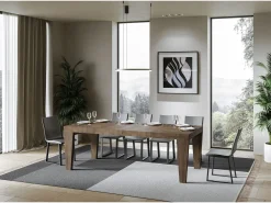 Mesa extensible 90x130/390 cm Spimbo Premium Nogal