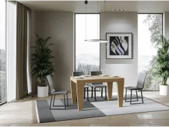 Mesa extensible 90x130/390 cm Spimbo Premium Roble Natural