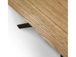 Mesa extensible 90x200/300 cm Versalux patas roble descortezado 4/C