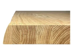 Mesa extensible 90x200/250 cm Vindral roble descortezado patas antracita