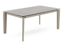 Mesa extensible 180/250x100 con sobre cerámico