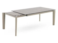 Mesa extensible 180/250x100 con sobre cerámico