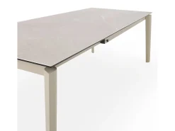 Mesa extensible 180/250x100 con sobre cerámico