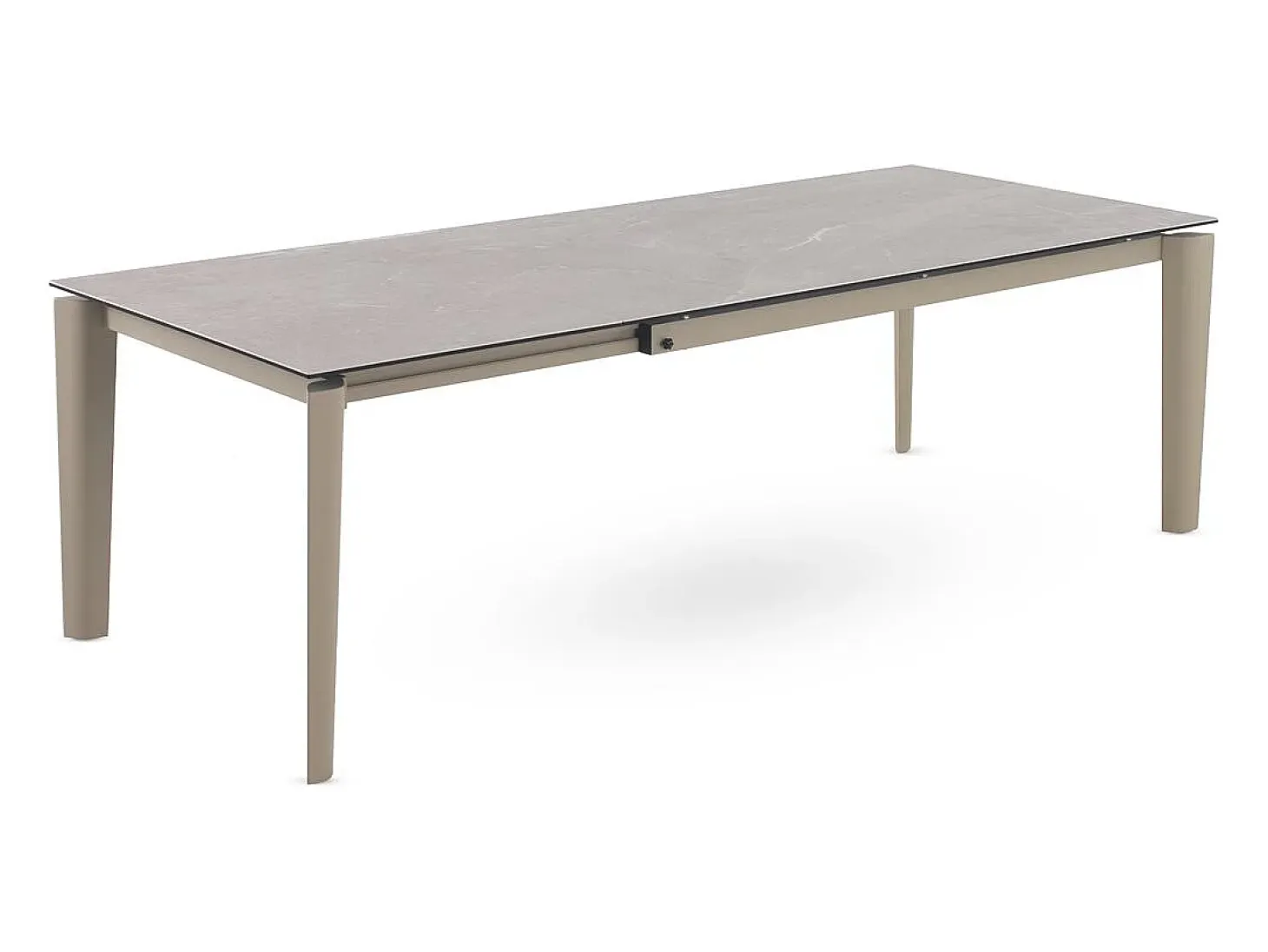 Mesa extensible 180/250x100 con sobre cerámico