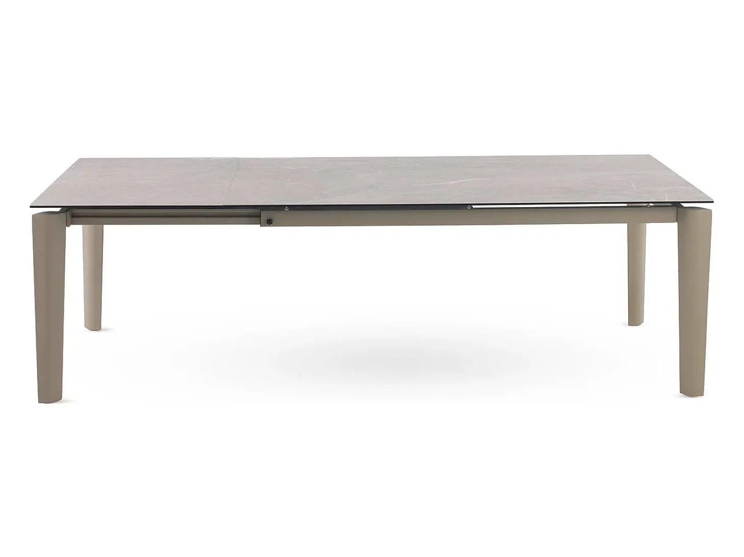 Mesa extensible 180/250x100 con sobre cerámico