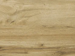Mesa extensible y elevable 2 en 1 de MDF y acero - Natural y negro - MORIALA