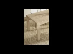 Mesa extensible Zujar acabado cambrian. 130/200 x 90 cm x 76 cm