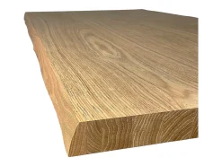 Mesa fija 90x140 cm Svalen roble descortezado patas antracita