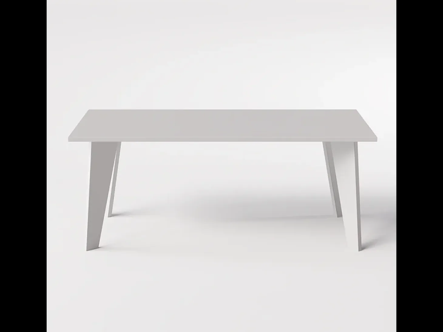 Mesa HOLT 180 x 95 cm para cocina, salón, comedor Gris