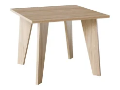 Mesa OLEN 90 x 90 cm para cocina, salón, comedor Roble Sonoma