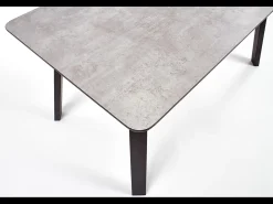 Mesa para 4/6 personas gris 160x90 cm