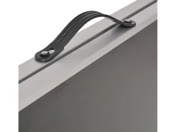 Mesa para empapelar plegable de MDF y aluminio 200x60x78 cm ES635548