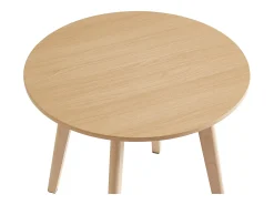 Mesa para niños de MDF y haya - Natural claro - LOULOUNE