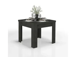 Mesa para salón de diseño moderno 90-180x90cm Jesi Liber Ardesia