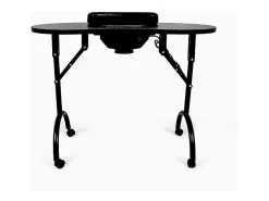 Mesa plegable portátil para manicura y reconstrucción de uñas Easynails - Negro