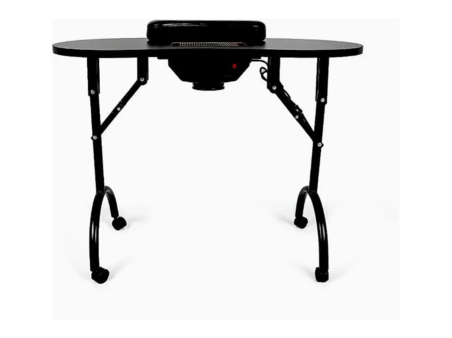 Mesa plegable portátil para manicura y reconstrucción de uñas Easynails - Negro