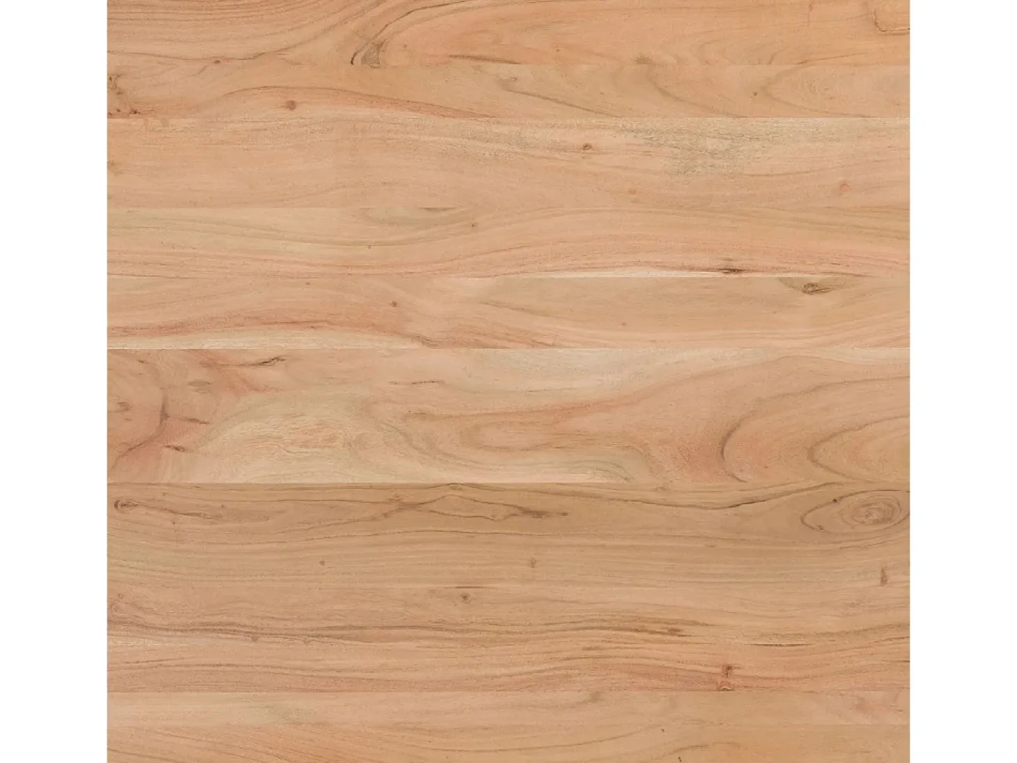 Mesa rectangular de madera maciza de acacia para 6 personas - Gia