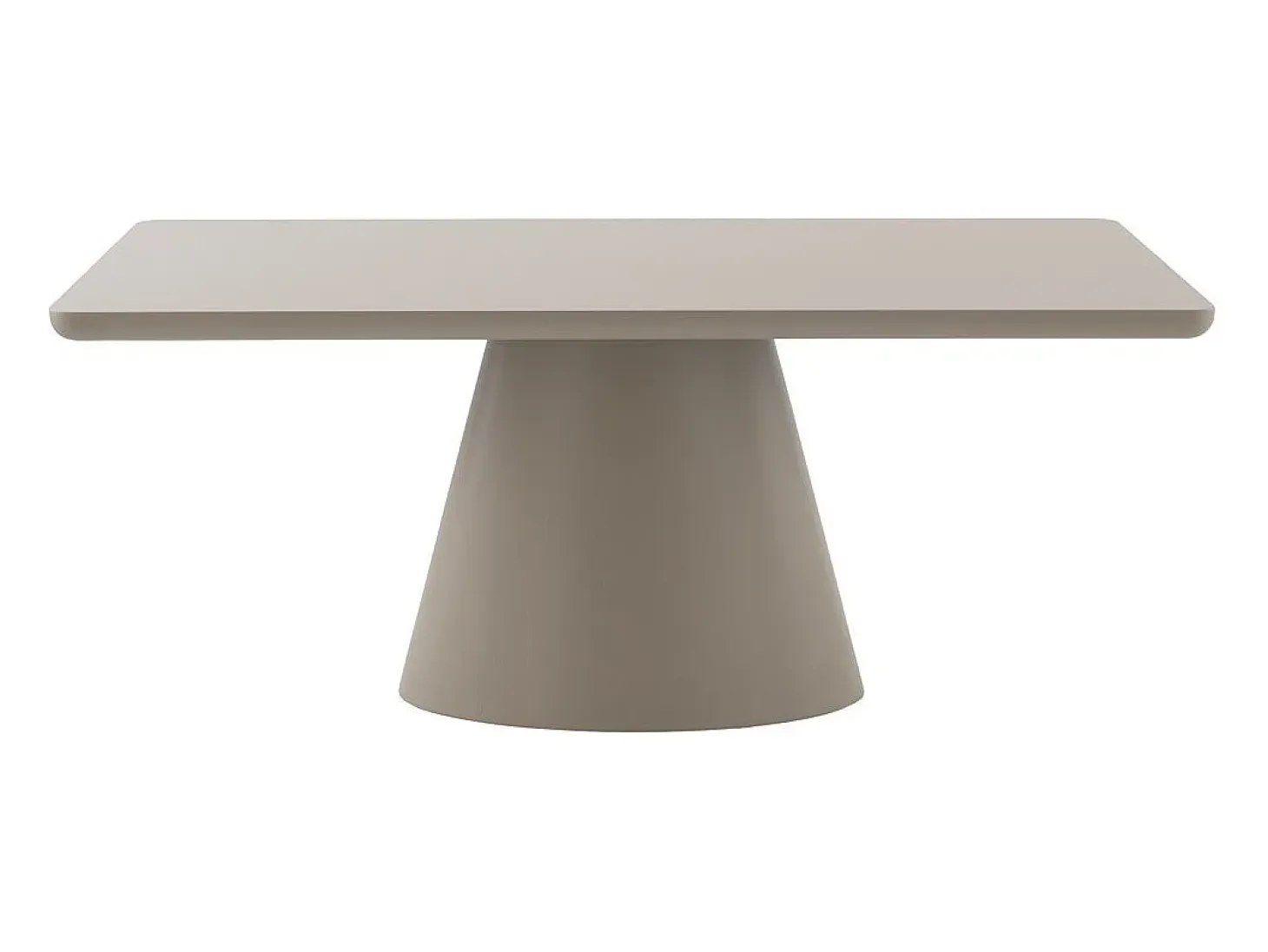 Mesa rectangular 180x100 mdf color topo