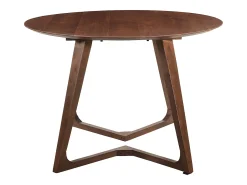 Mesa redonda de diseño de madera maciza 115 cm BANDOL