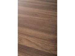 Mesa redonda de roble para 4 personas 90x73 cm