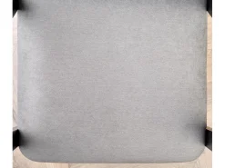 Mesa redonda MDF chapado roble pata negra Ø120 cm