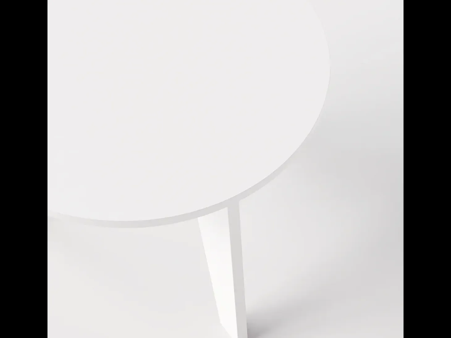 Mesa redonda ROSE Ø90 cm para cocina, salón, comedor Gris