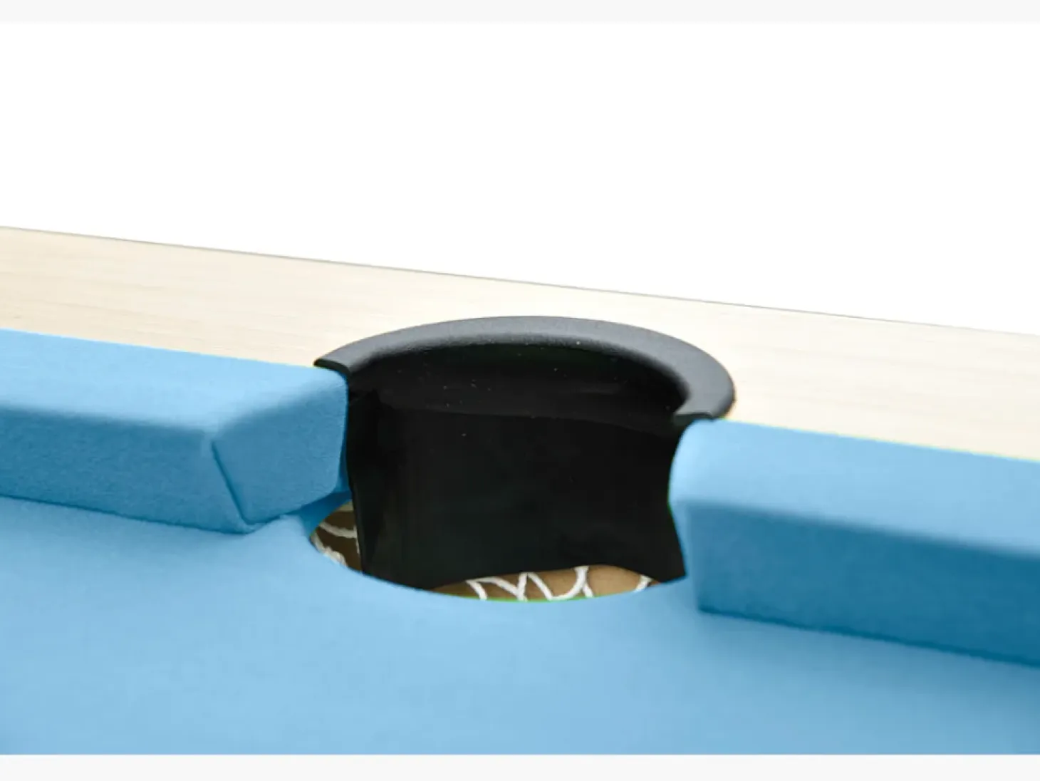 Mesa transformable en billar y ping-pong BALTHAZAR - Azul