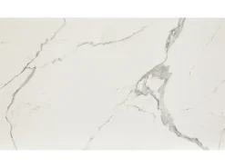 Mesa vitrocerámica efecto mármol, base antracita, extensible 160x90 - BEVERLY HILLS