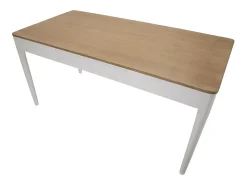 Mesa VKH572, Blanco, 180x60x80 cm, Kendra Home