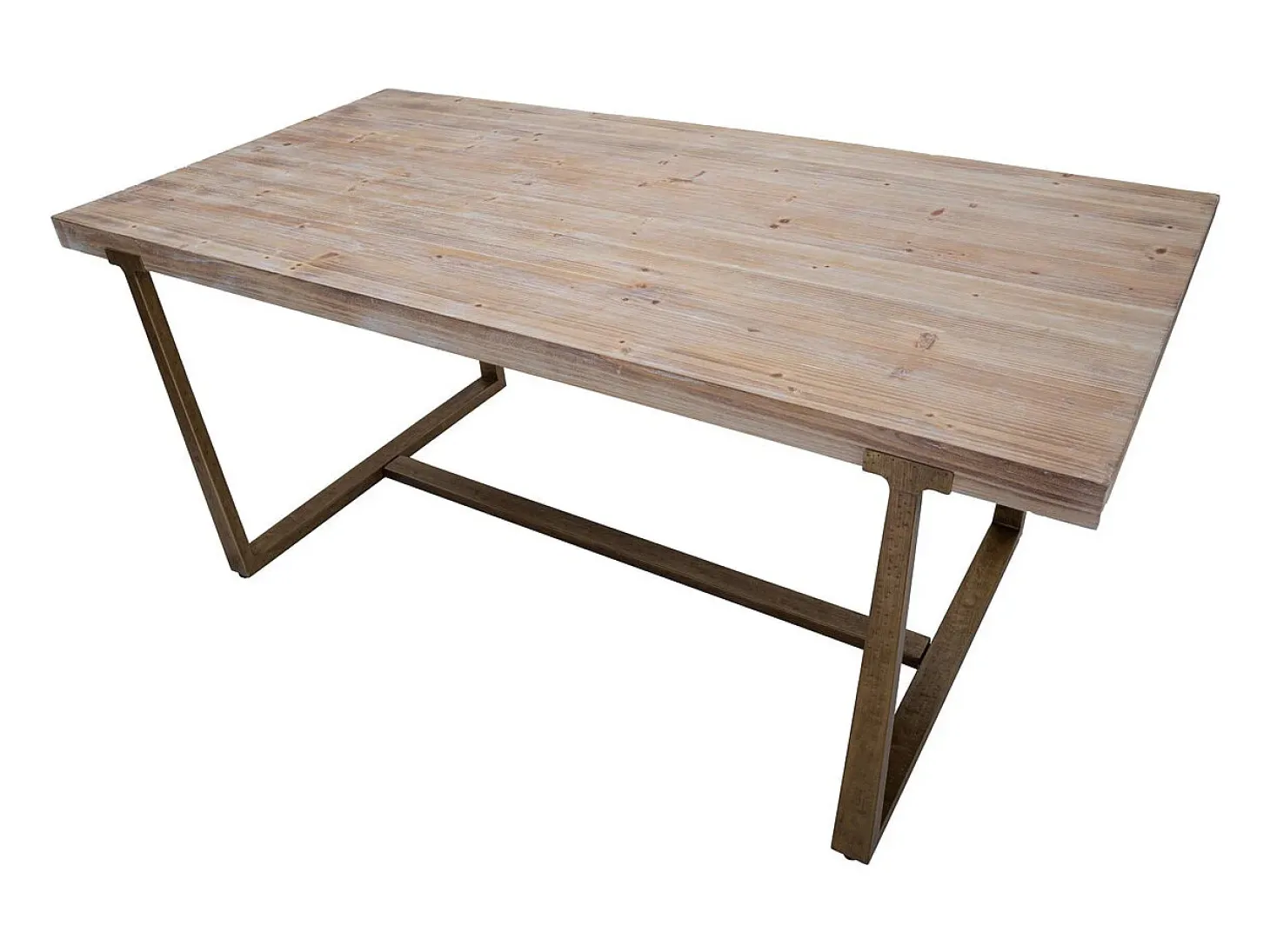 Mesa VKH575, Marrón, 180x90x78 cm, Kendra Home