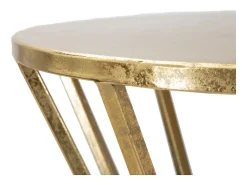 Mesa VKH580, Oro, 38x38x100 cm, Kendra Home