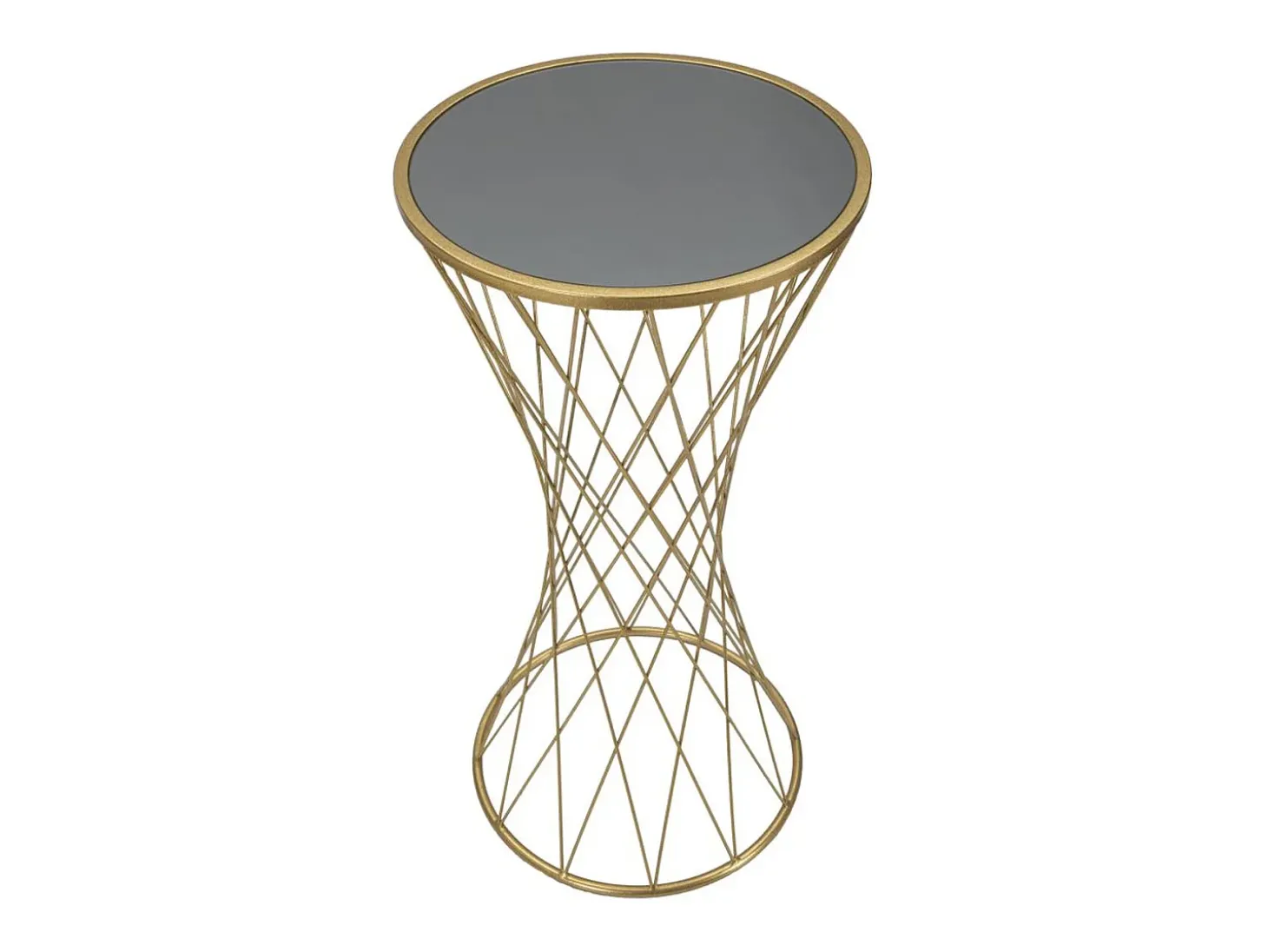 Mesa VKH589, Oro, 40x40x80 cm, Kendra Home