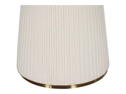 Mesa 120x75x120 cm blanca ecru modig m96