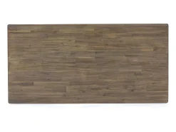 Mesa 200x76x100 cm Laberinto marrón mazd05-200