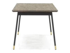 Mesa 200x76x100 cm Laberinto marrón mazd05-200