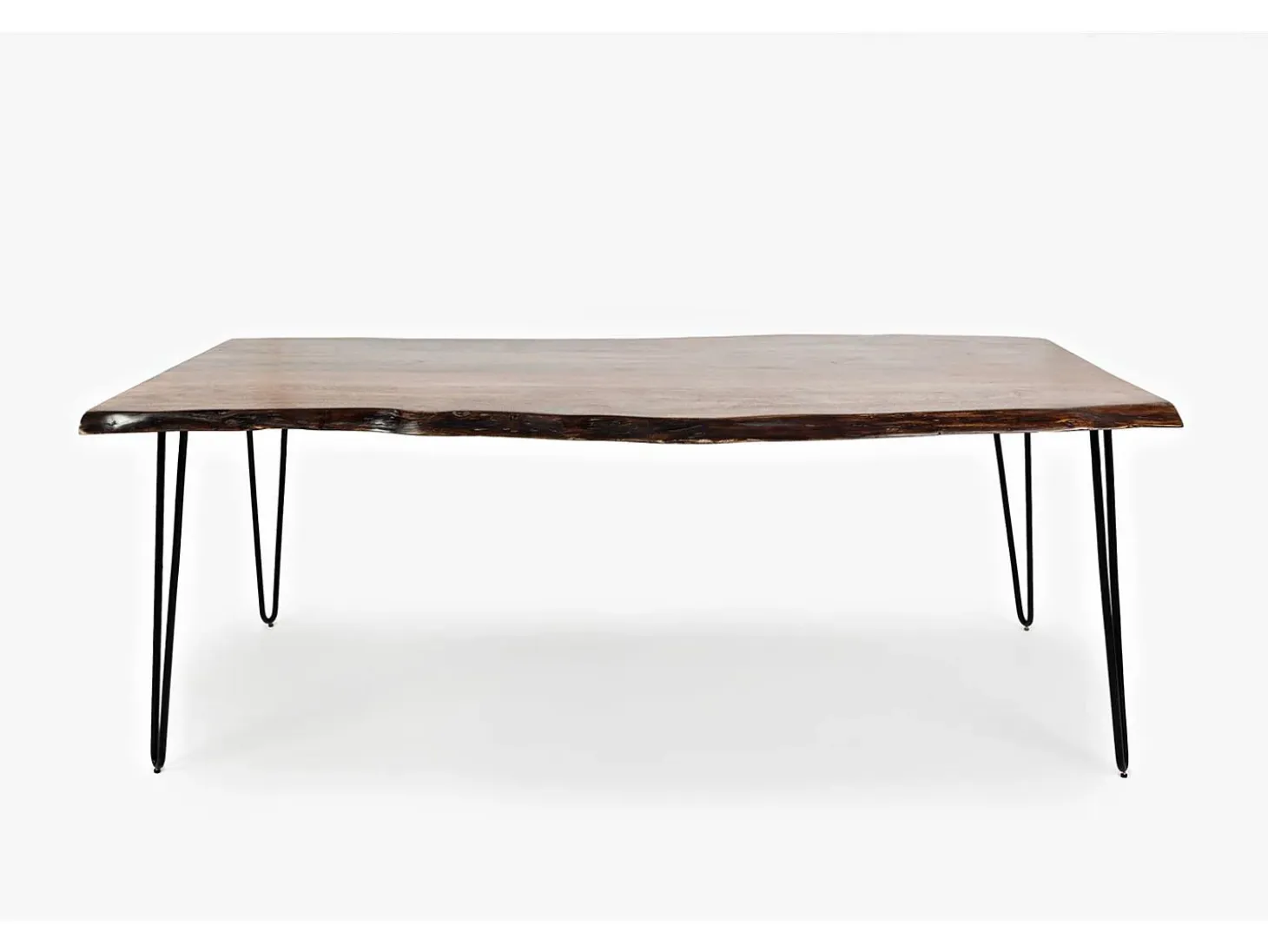 Mesa 99x73x201 cm marrón negro Avola av1781-79