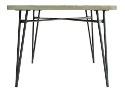 Mesa 180x76x80 cm negra Adesso Adesd05-180