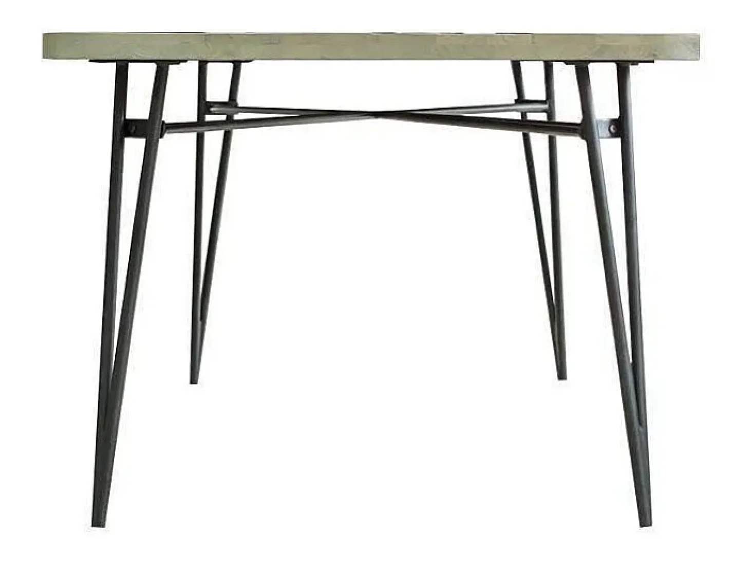 Mesa 180x76x80 cm negra Adesso Adesd05-180