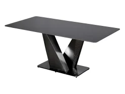 Mesa 180x75x90 cm Negra Modig M30
