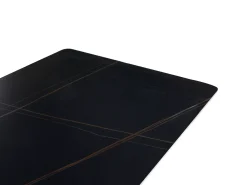 Mesa 180x75x90 cm Negra Modig M30