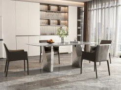 Mesa 200x75x100 cm plata Modig M33