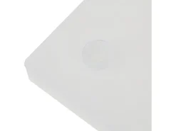 Metaltex - Tabla de cocina, Polietileno, Blanco, 38 x 28 x 2 cm